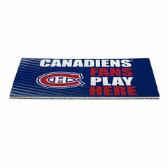 Montreal Canadiens Fan Mat, 28"x16"