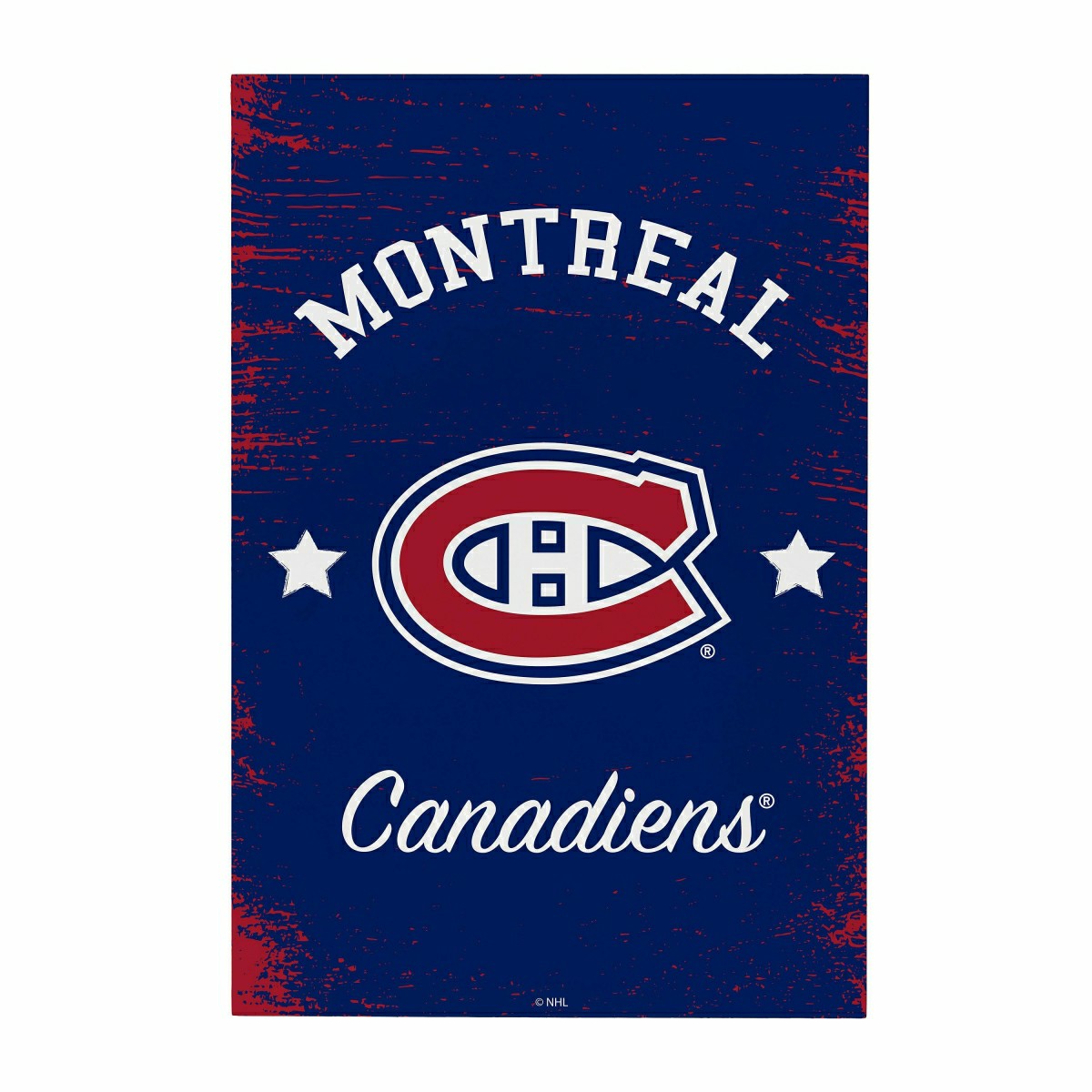 Montreal Canadiens Wood Wall Sign, 16x24