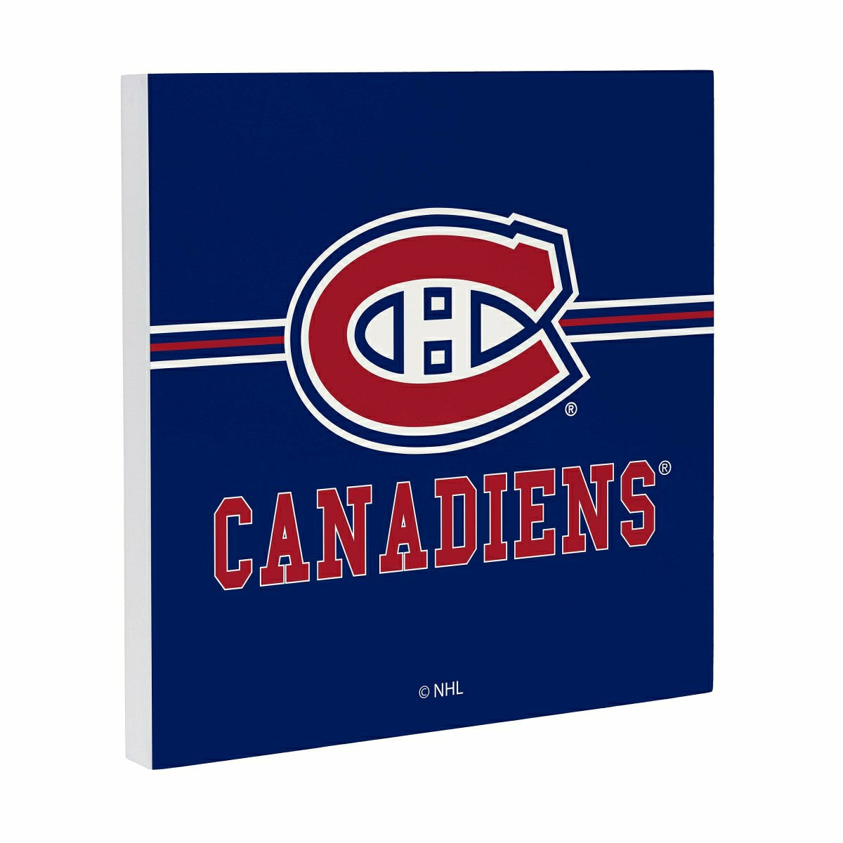 Montreal Canadiens Wood Wall Sign, 12x12