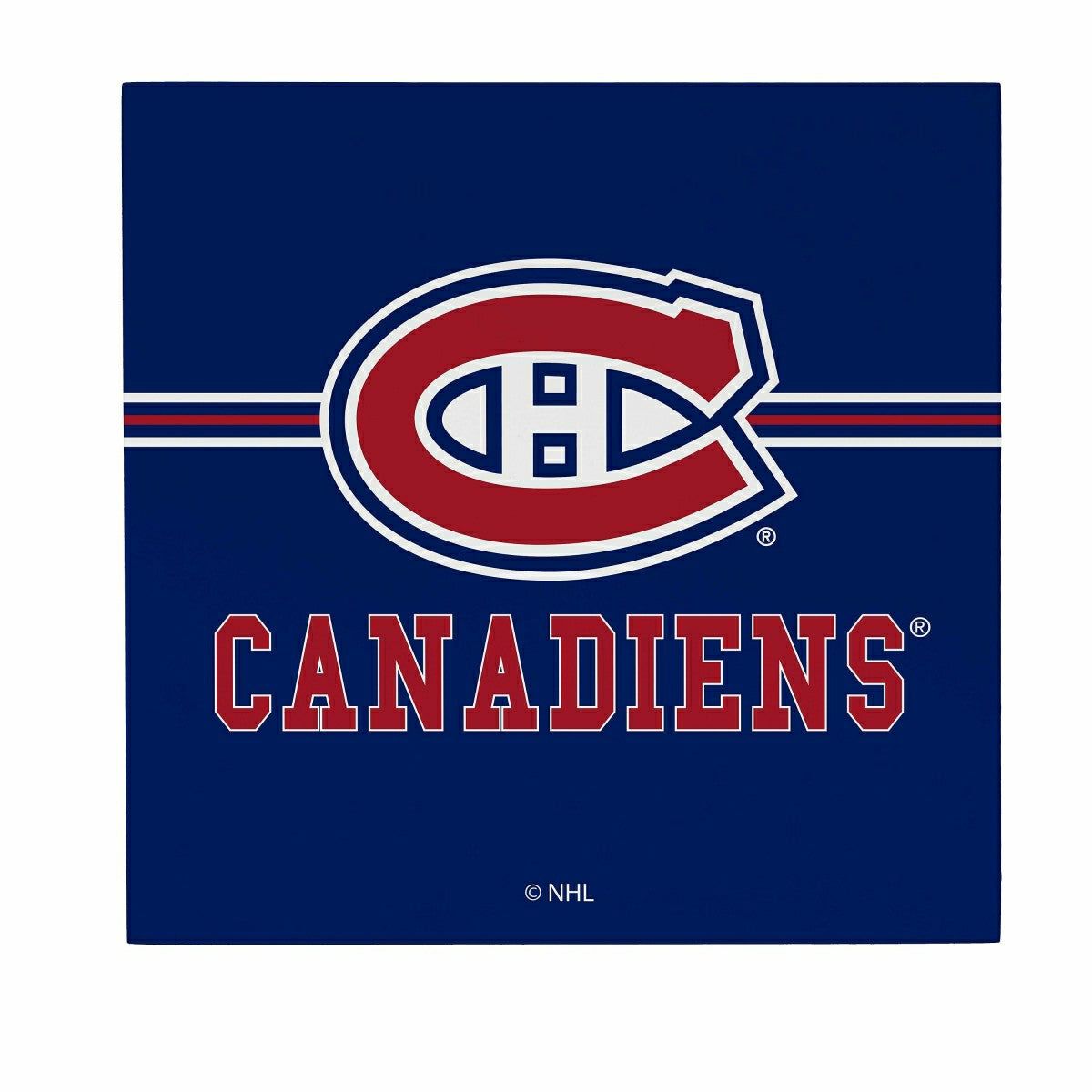 Montreal Canadiens Wood Wall Sign, 12x12