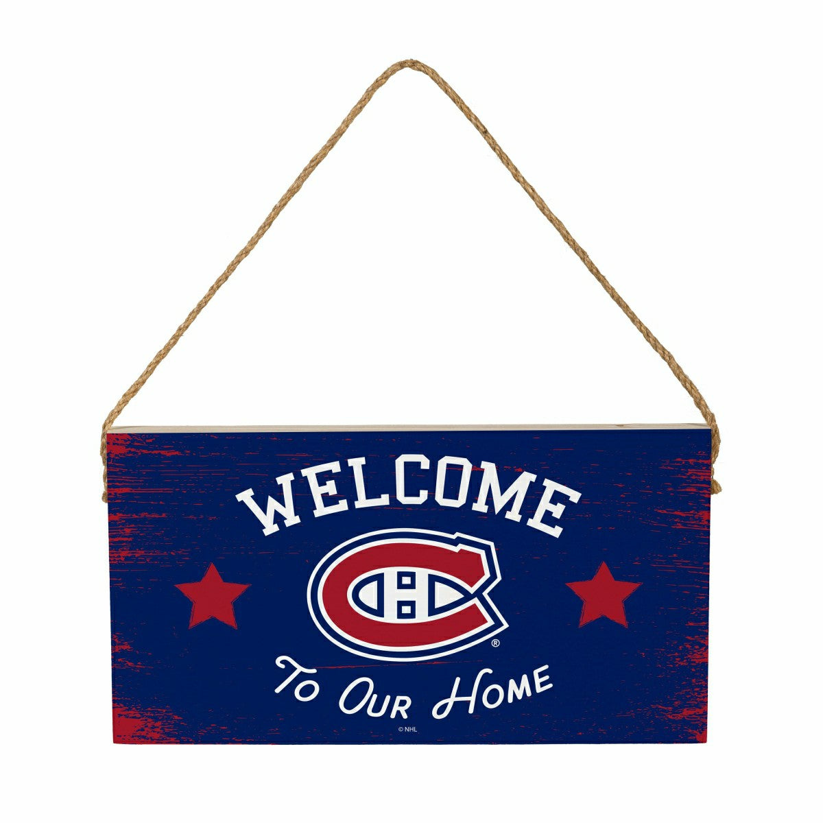 Montreal Canadiens Wood Wall Sign, 6x11