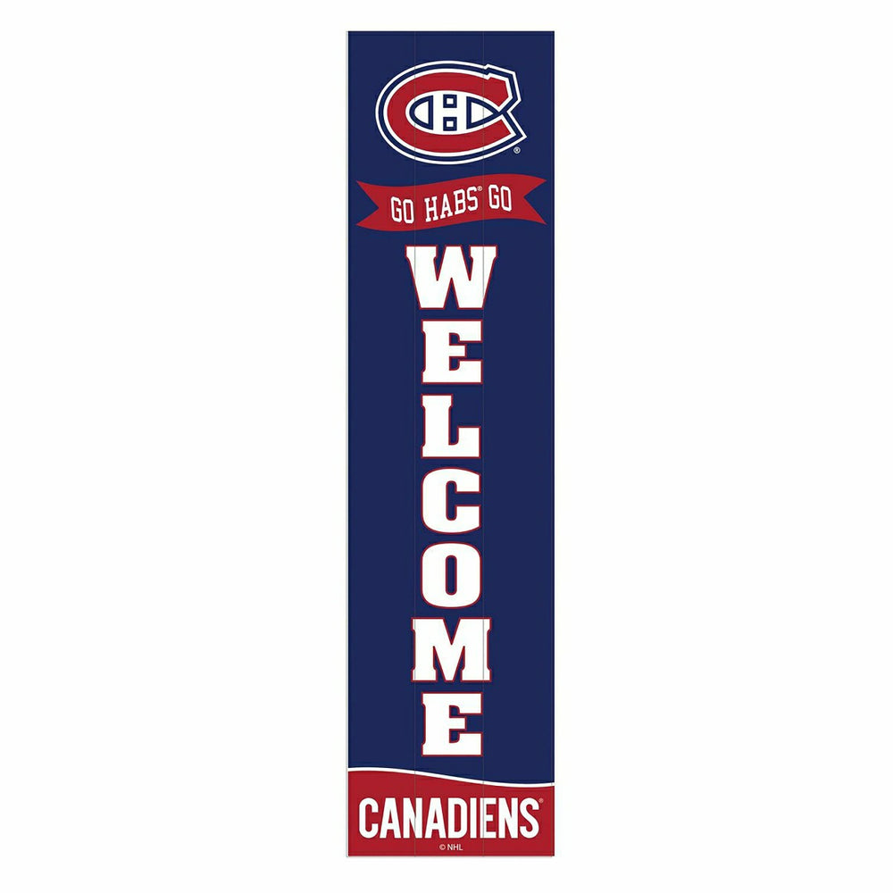 Montreal Canadiens Large Single Sided Leaner, 46"