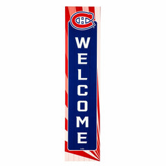Montreal Canadiens Summer Seasonal Single Sided Large Leaner, 46"