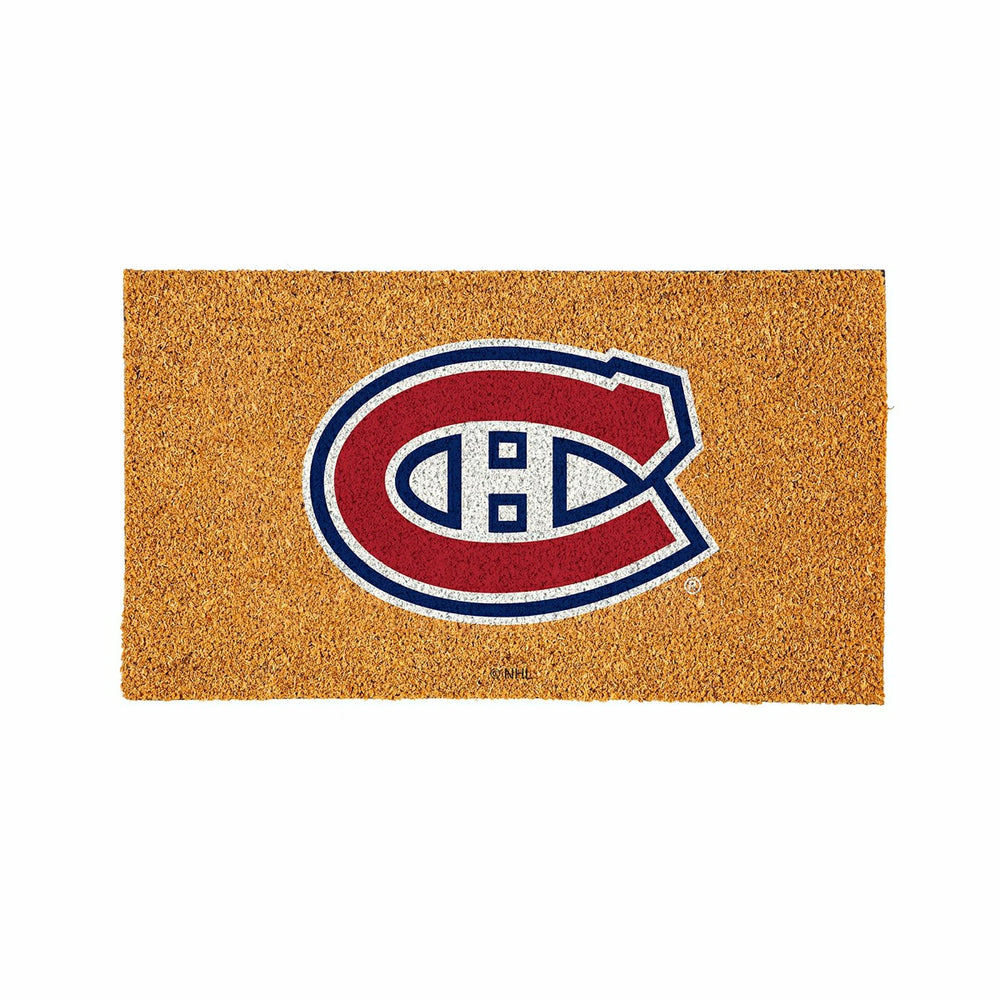 Coir Mat, 16"x28", Montreal Canadiens