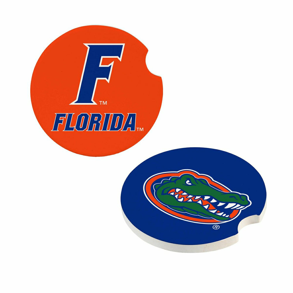 University of Florida Car Coaster Set, 2pc