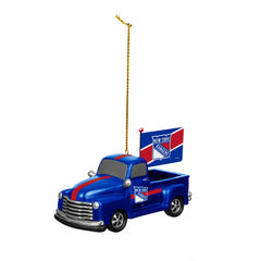 New York Rangers Rally Truck Ornament, Set of 2