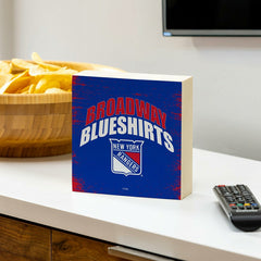 New York Rangers Plock, Down Home Fans, 6x6