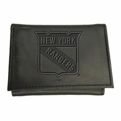 NY Rangers, Tri-Fold Wallet, Black