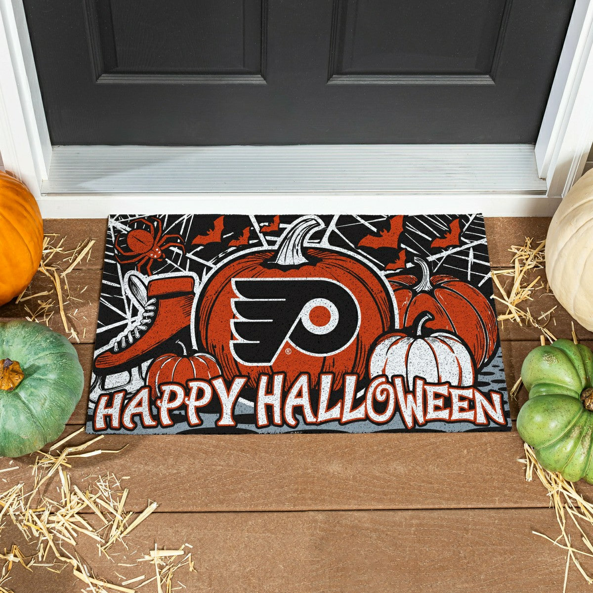 Philadelphia Flyers Halloween PVC Mat, 28"x16"