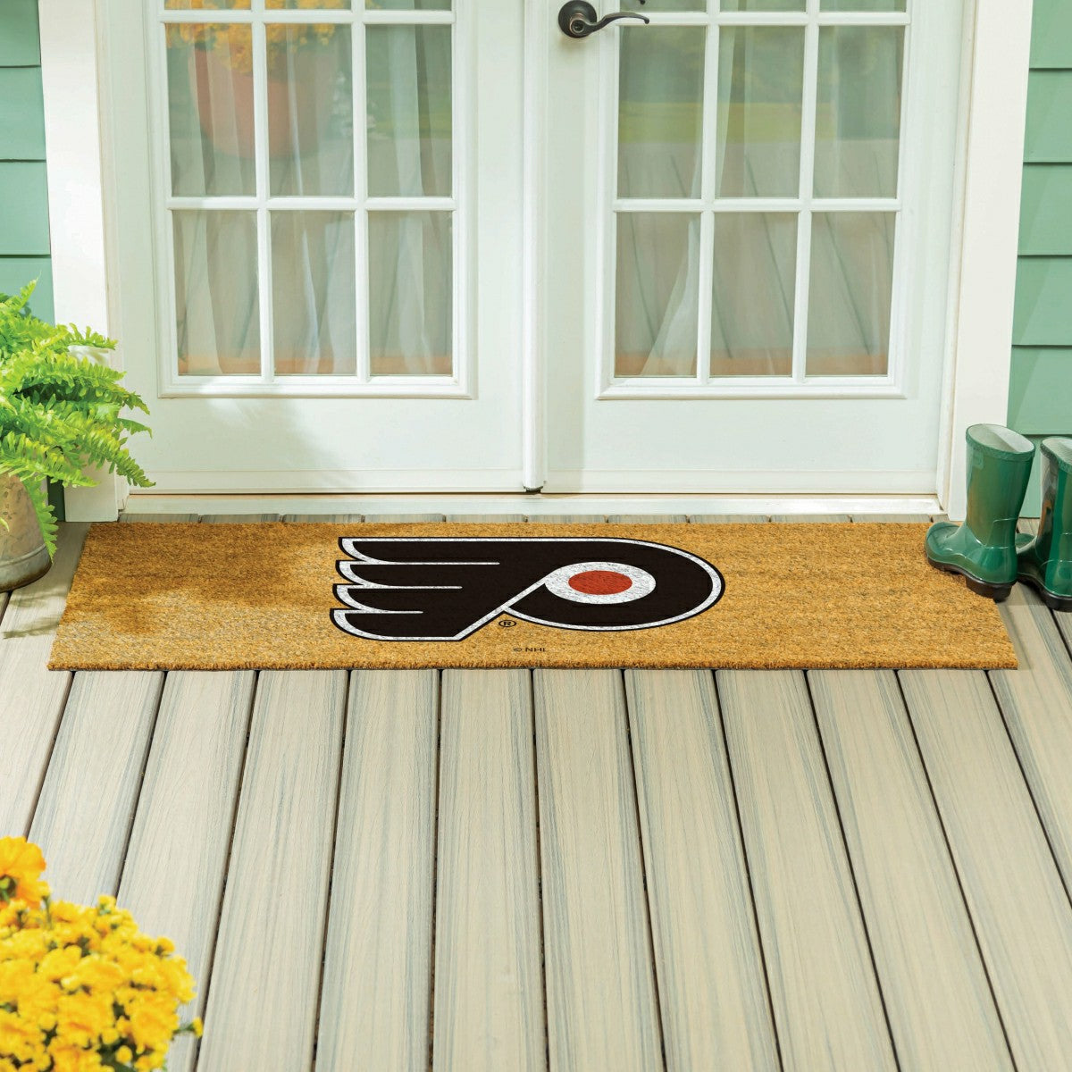 Philadelphia Flyers Extra Large Full Color Coir Mat, 60"x24"