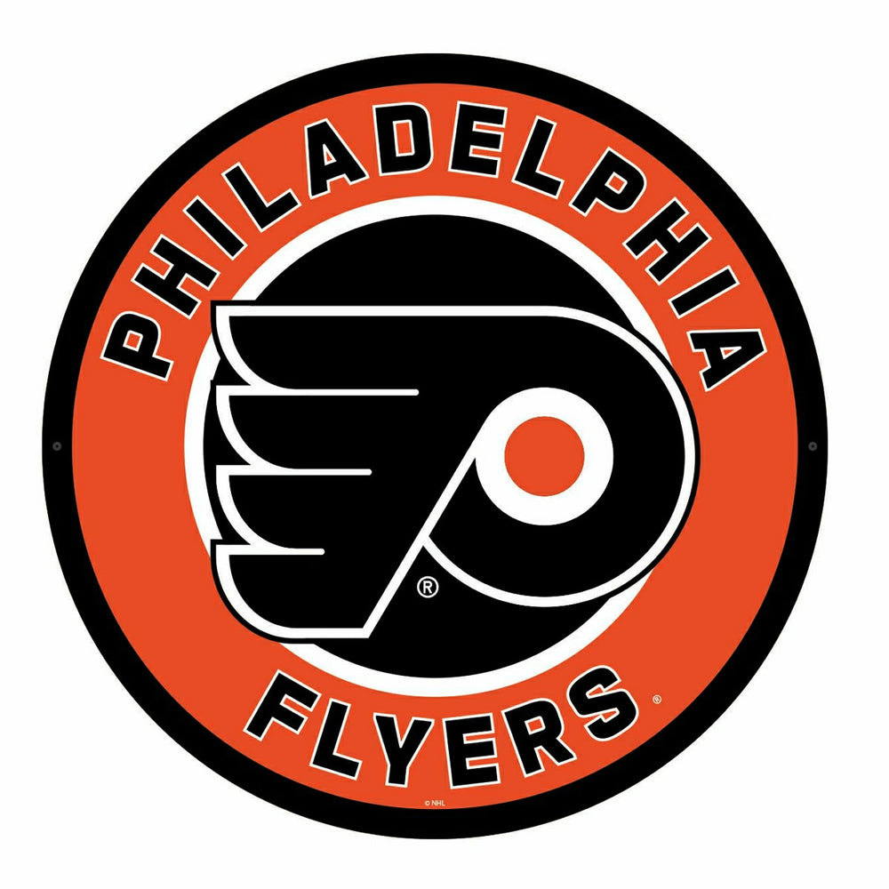 LED Wall Decor, Round, Philadelphia Flyers