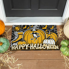 Pittsburgh Penguins Halloween PVC Mat, 28"x16"