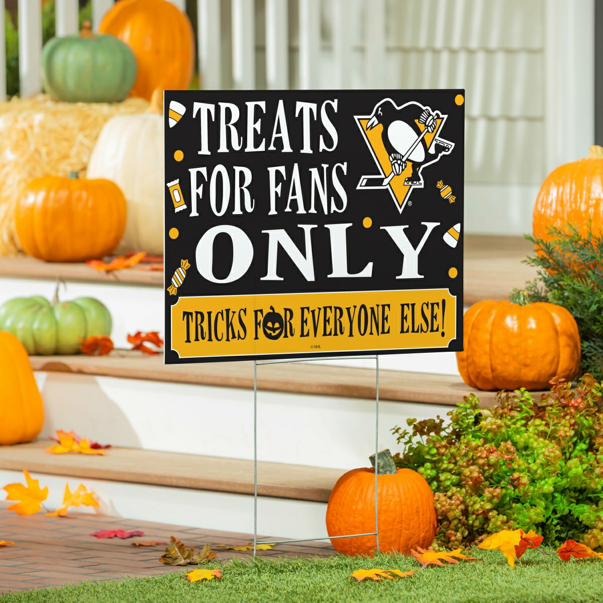 Pittsburgh Penguins Yard Sign, Halloween Treats for Fans