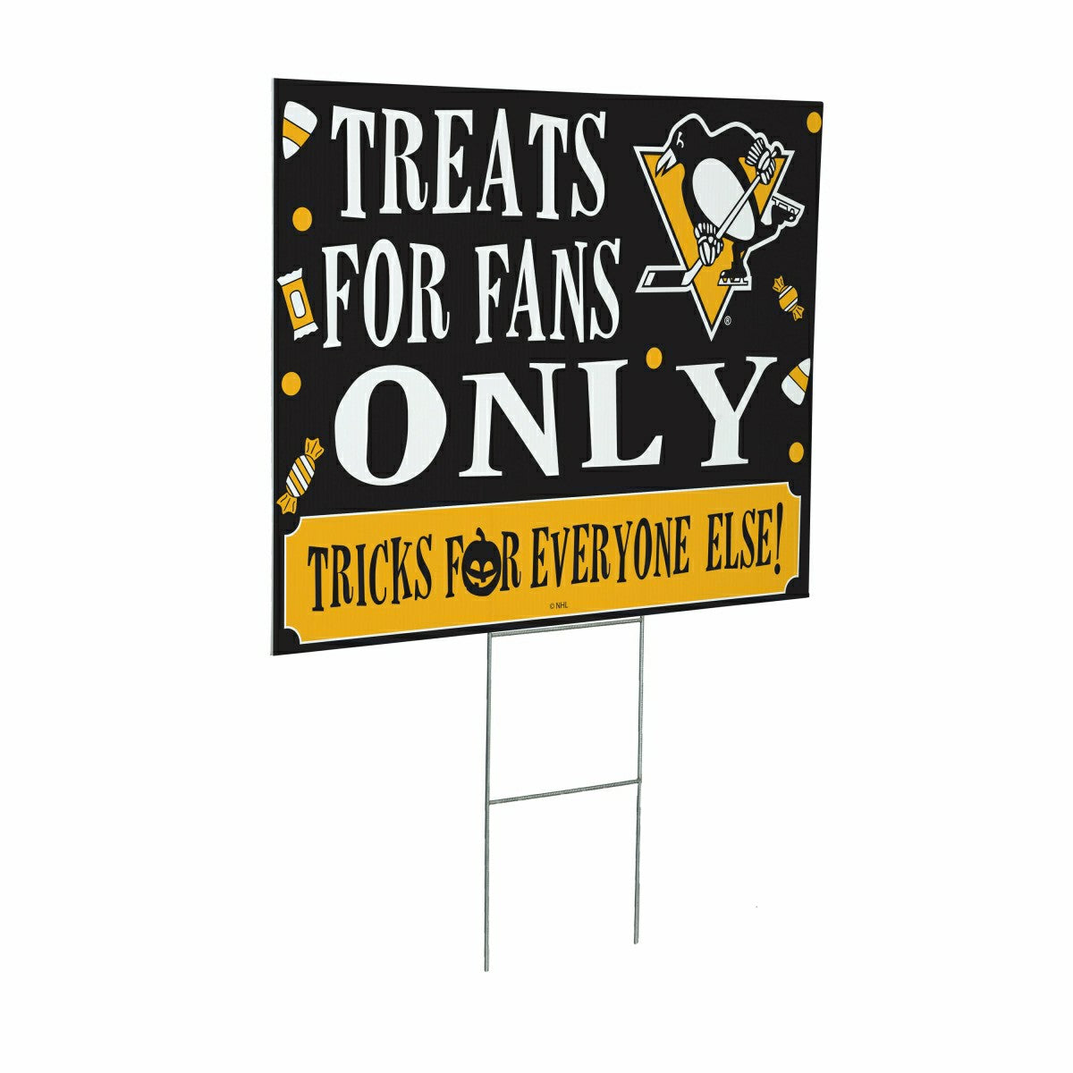 Pittsburgh Penguins Yard Sign, Halloween Treats for Fans
