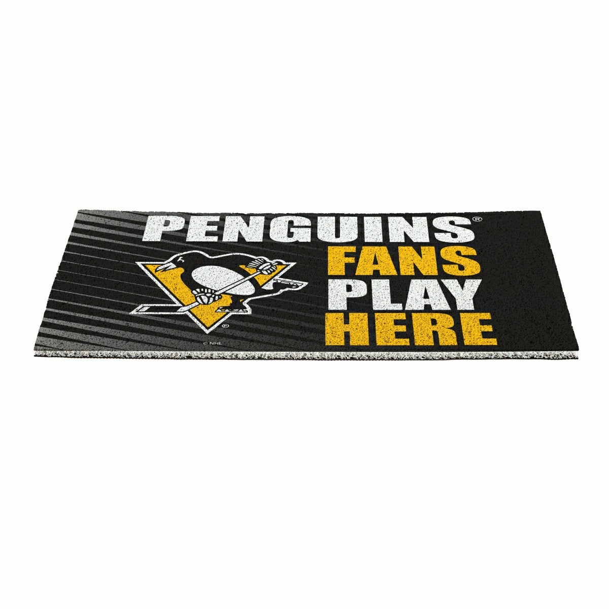 Pittsburgh Penguins Fan Mat, 28"x16"