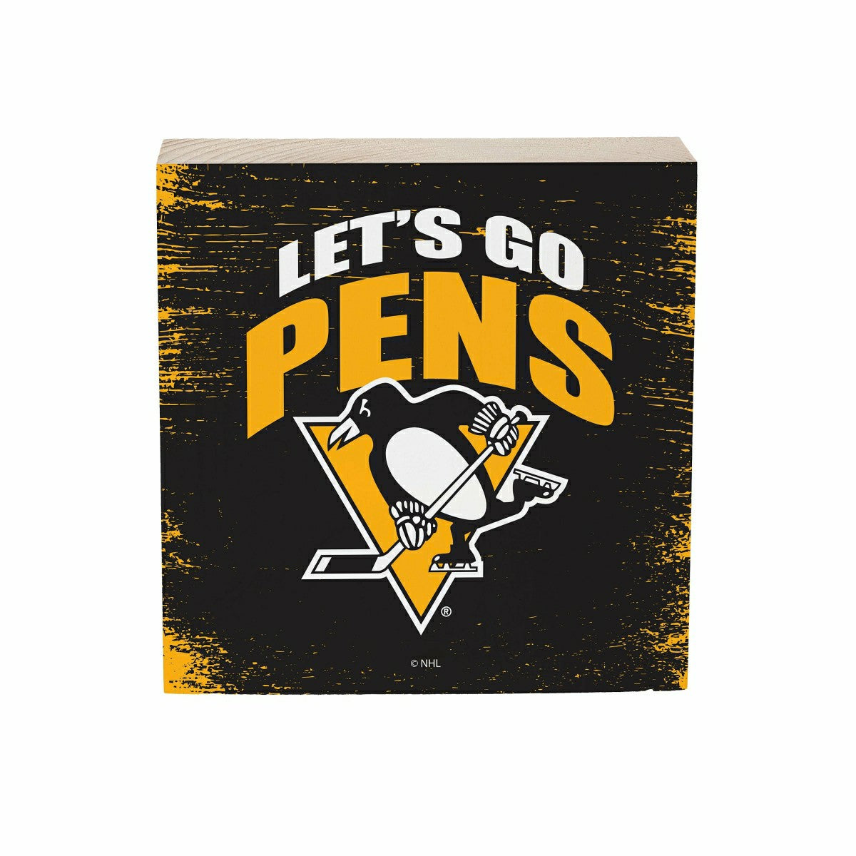 Pittsburgh Penguins Plock, Down Home Fans, 6x6