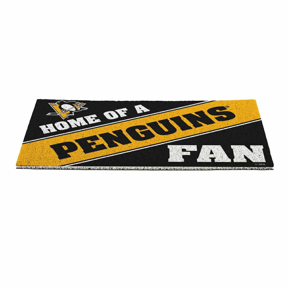 Pittsburgh Penguins, PVC Mat COLOR, Home of a Fan