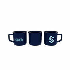 Seattle Kraken Ceramic Camp Cup with Enamel Finish, 14oz