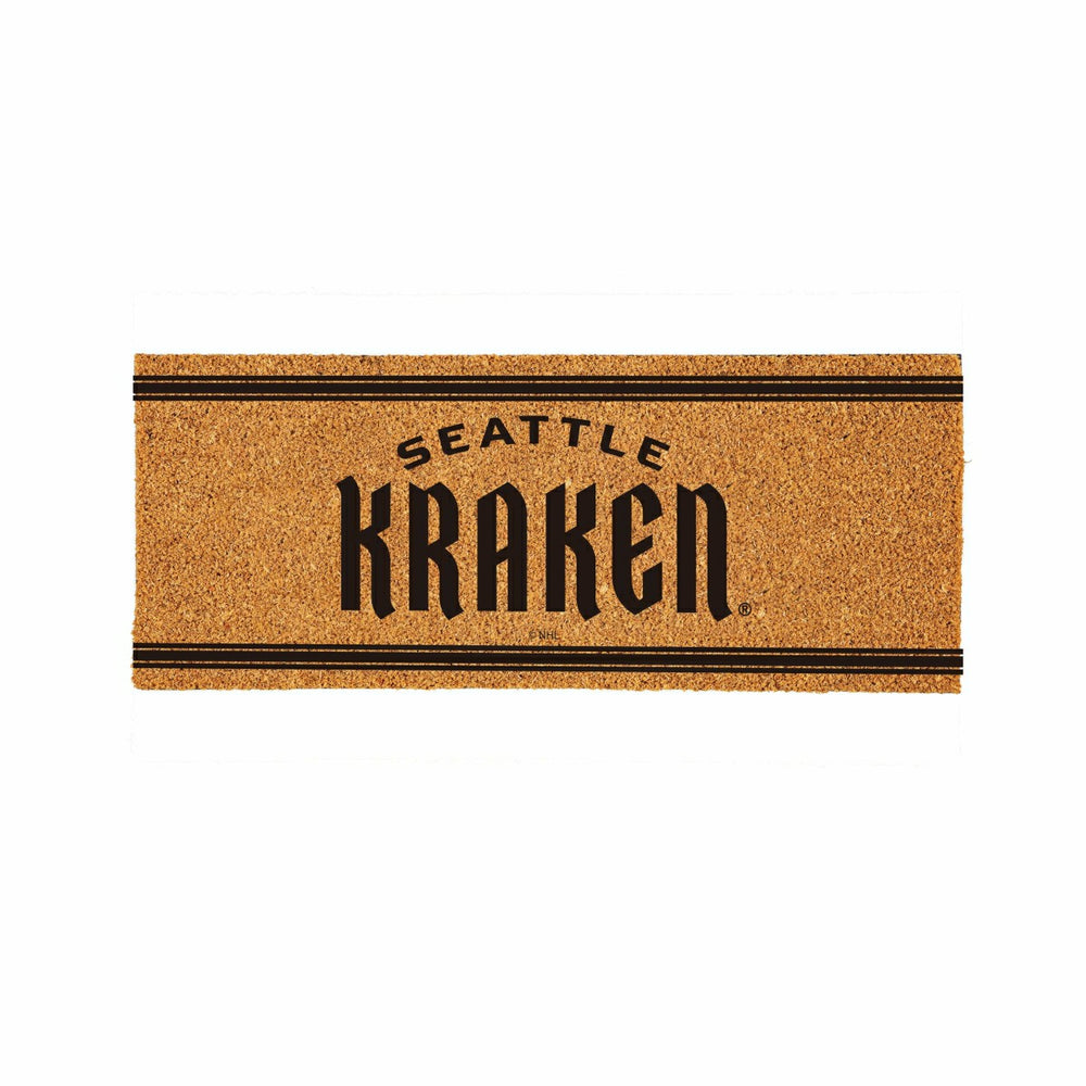 Seattle Kraken Extra Large One Color Coir Mat, 60"x24"