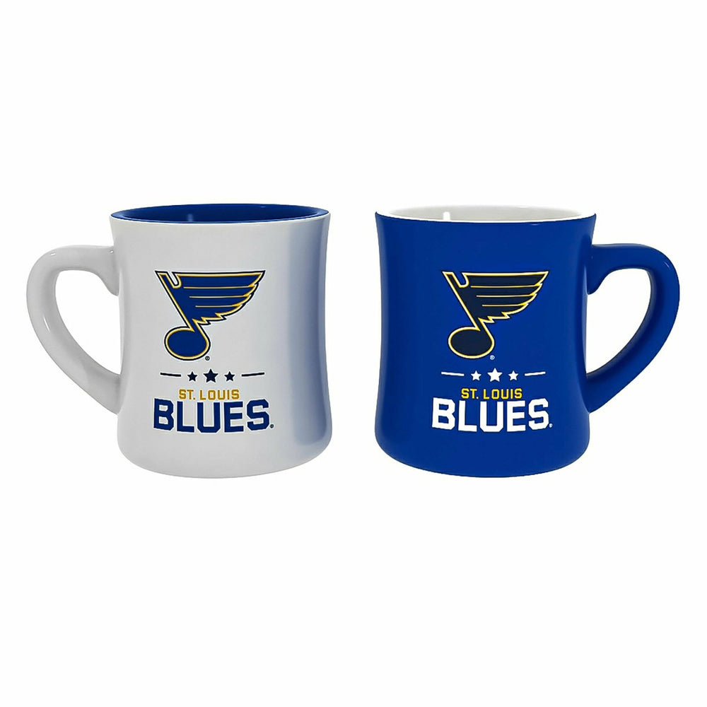 St Louis Blues 10oz Ceramic Cup Set, 2pc
