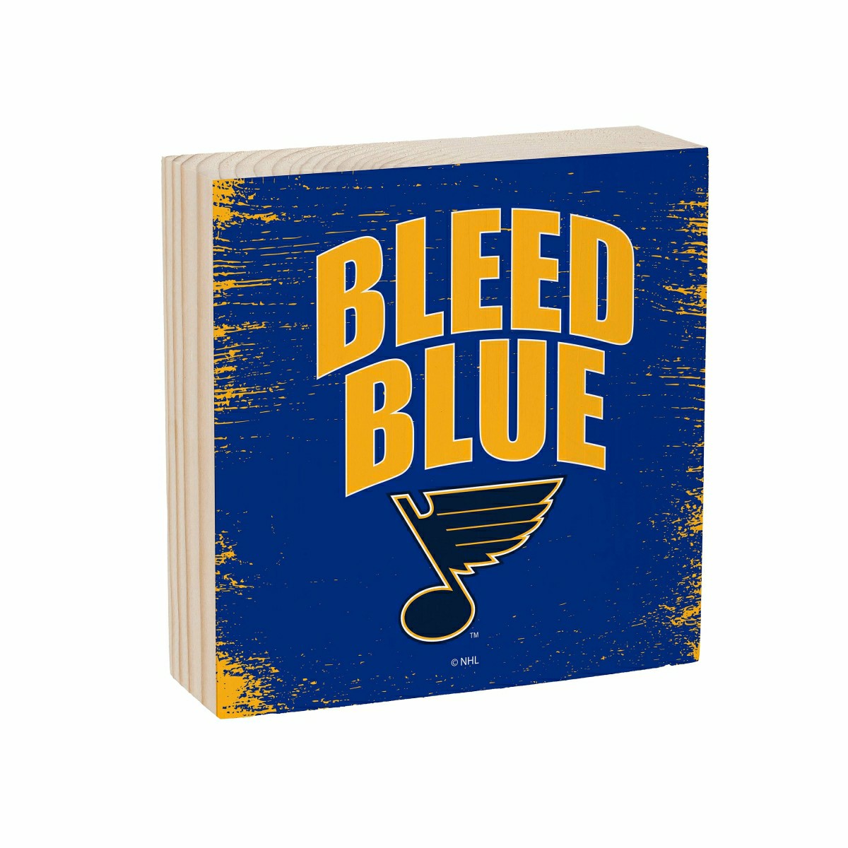 St Louis Blues Plock, Down Home Fans, 6x6