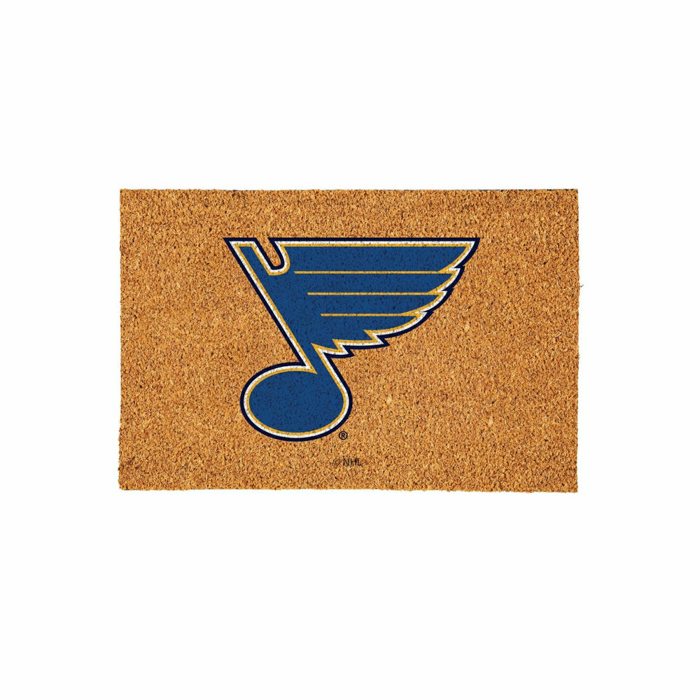 St Louis Blues Large Full Color Coir Mat, 36"x24"