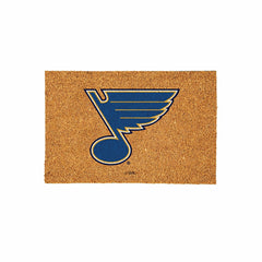 St Louis Blues Large Full Color Coir Mat, 36"x24"