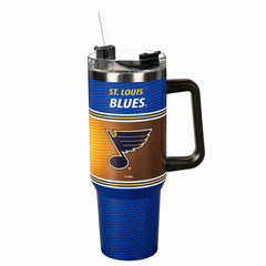 40oz Stainless Steel Canyon Cup w/ Straw, St. Louis Blues