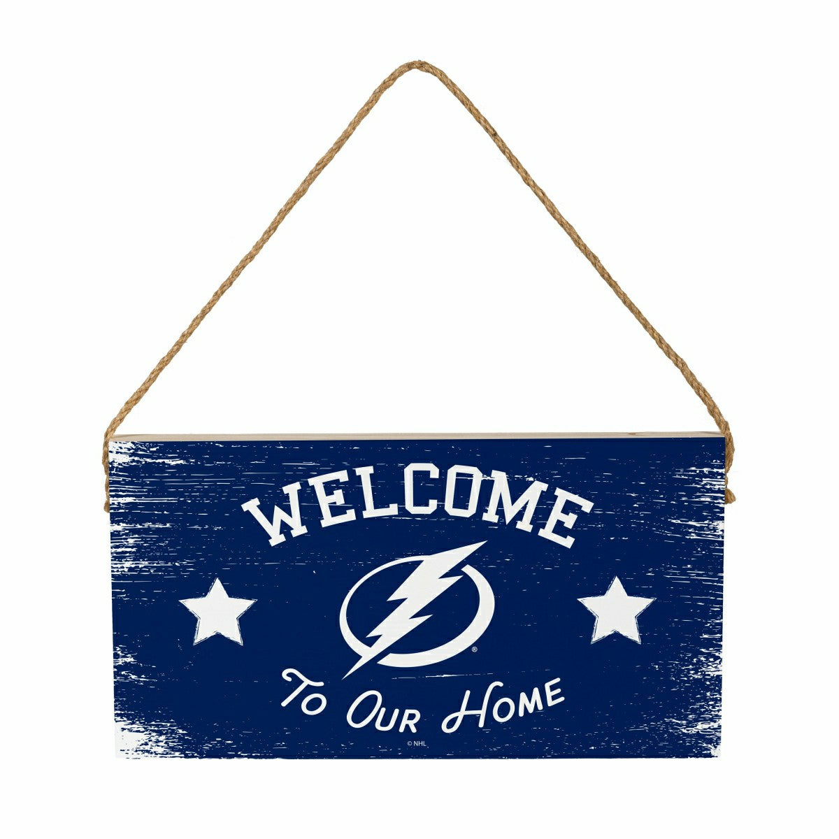 Tampa Bay Lightning Wood Wall Sign, 6x11