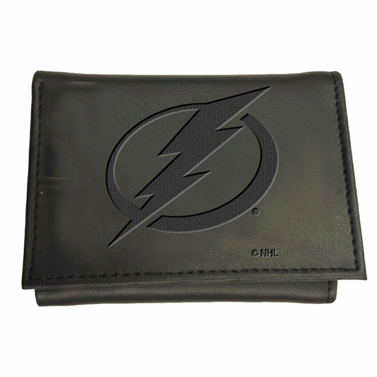 Tampa Bay Lightning, Tri-Fold Wallet, Black