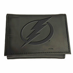 Tampa Bay Lightning, Tri-Fold Wallet, Black