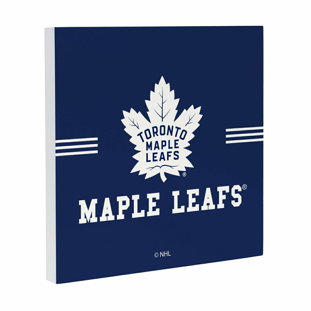 Toronto Maple Leafs Wood Wall Sign, 12x12