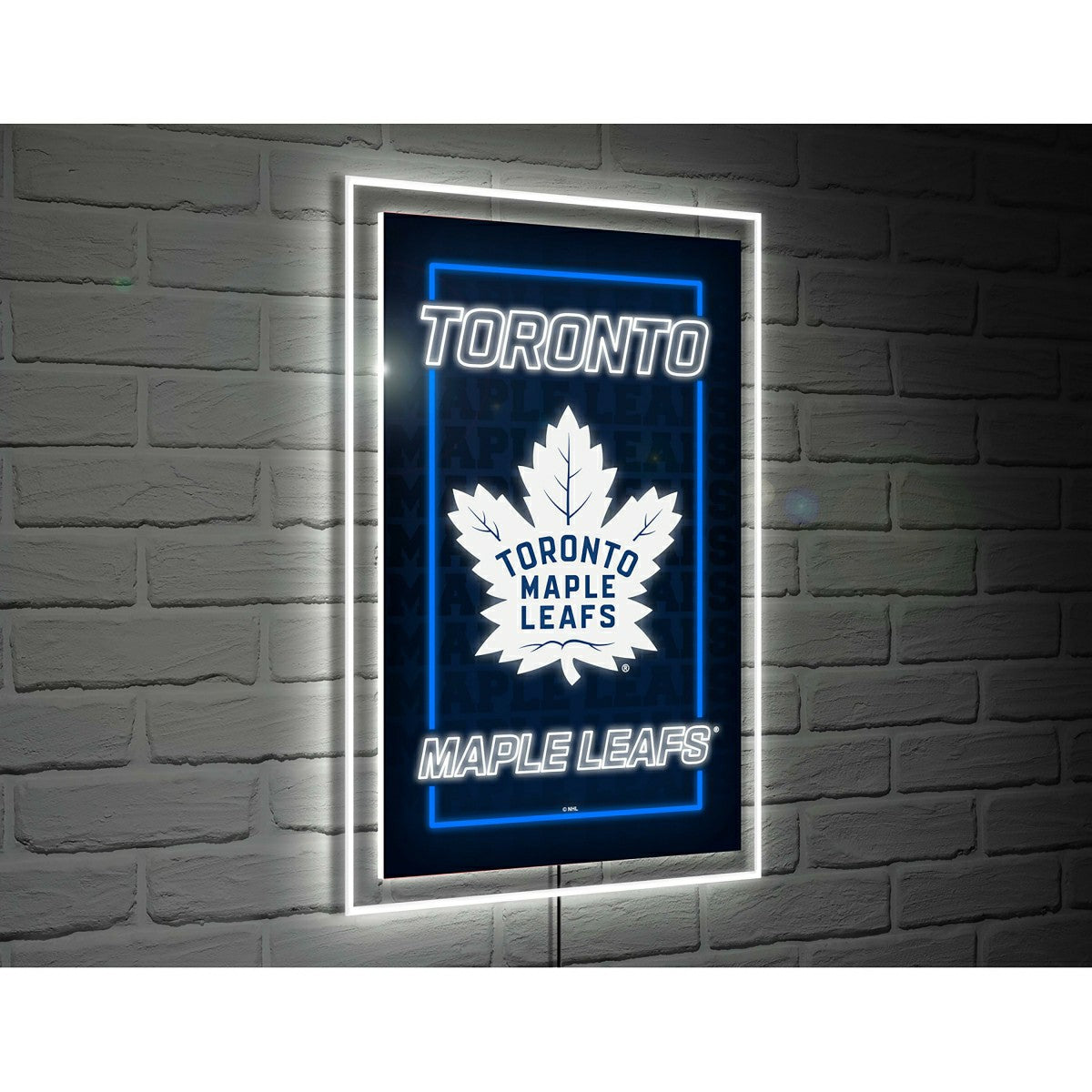 Toronto Maple Leafs Hockey Rectangle Neolite LED Decor