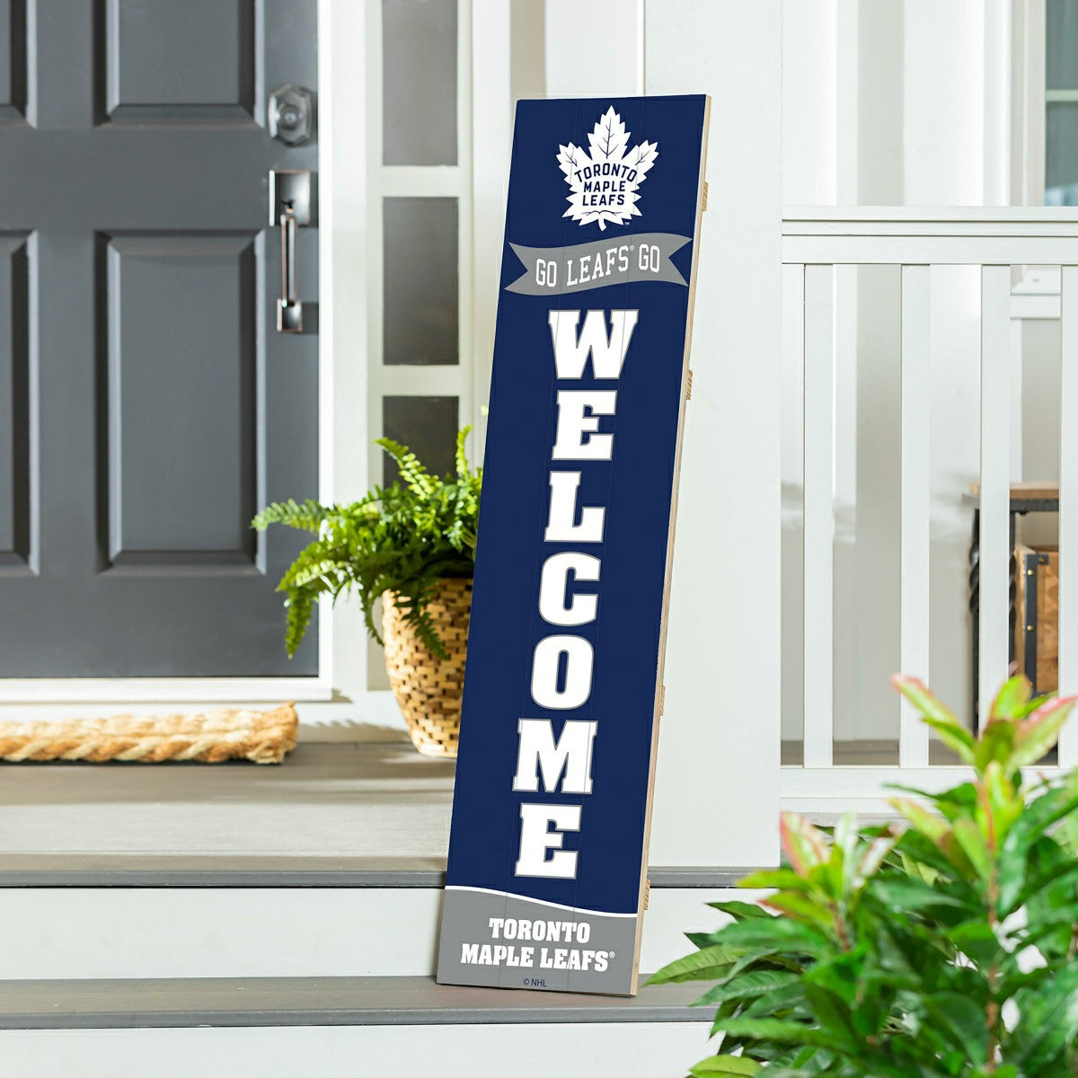 Toronto Maple Leafs Large Single Sided Leaner, 46"