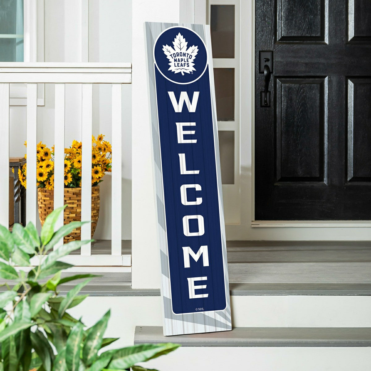 Toronto Maple Leafs Summer Seasonal Single Sided Large Leaner, 46"