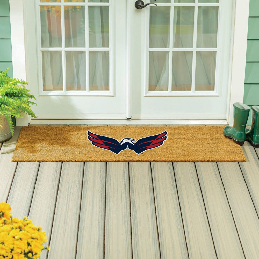Washington Capitals Extra Large Full Color Coir Mat, 60"x24"