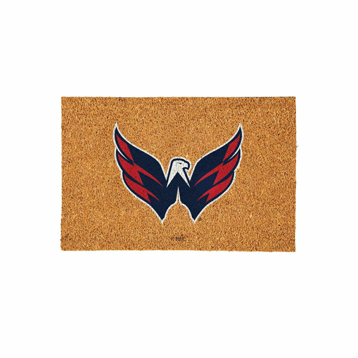 Washington Capitals Large Full Color Coir Mat, 36"x24"