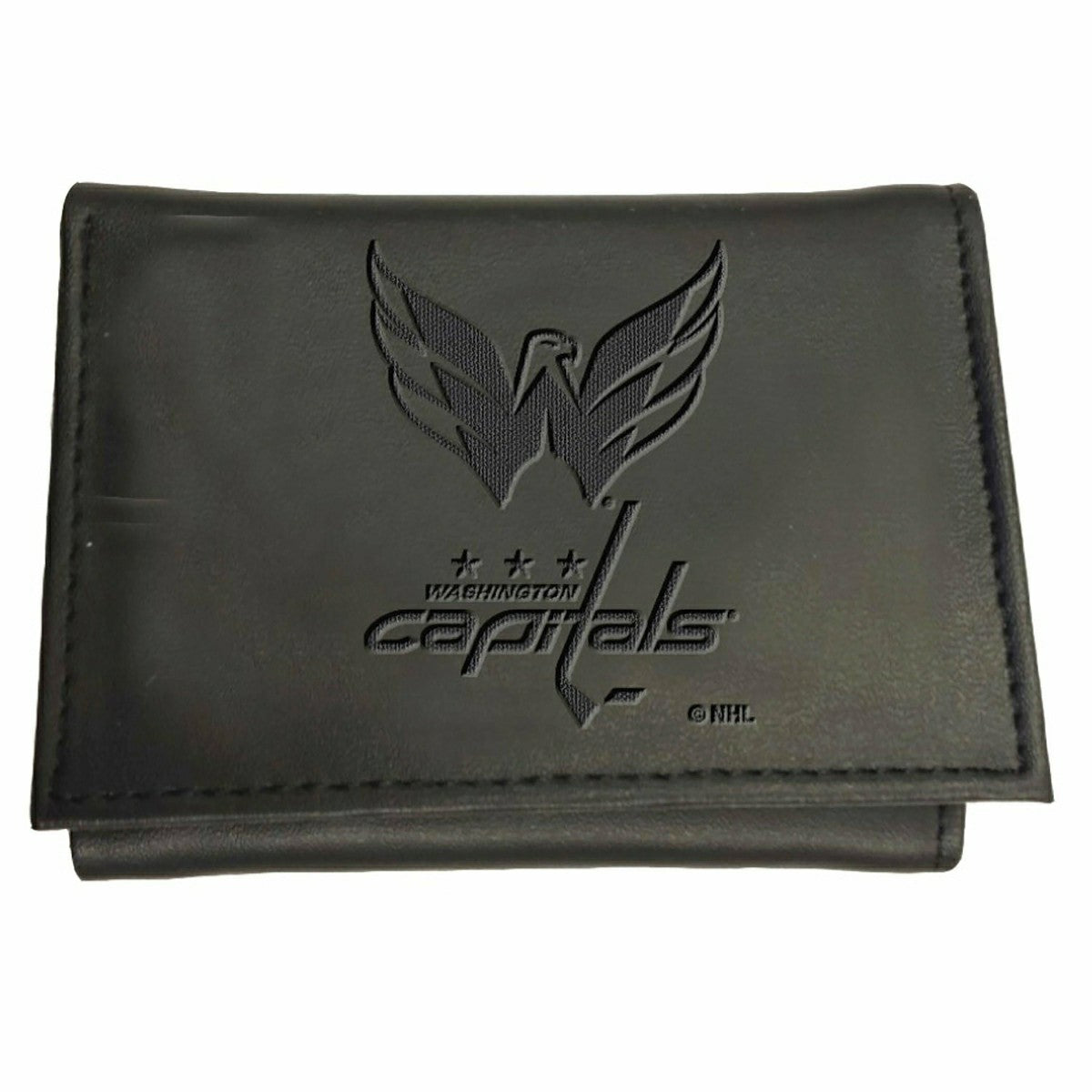 Washington Capitals, Tri-Fold Wallet, Black