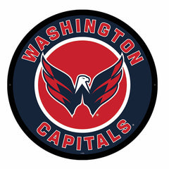 LED Wall Decor, Round, Washington Capitals