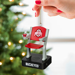 Stadium Seat Ornament, Ohio State University