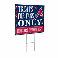Atlanta Braves Yard Sign, Halloween Treats for Fans