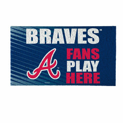 Atlanta Braves Fan Mat, 28"x16"