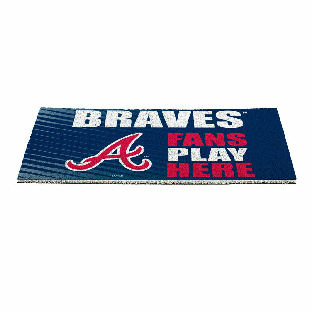 Atlanta Braves Fan Mat, 28"x16"