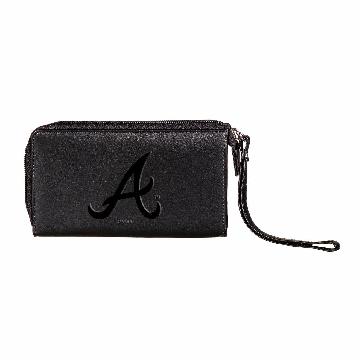 Atlanta Braves Wristlet Wallet Black