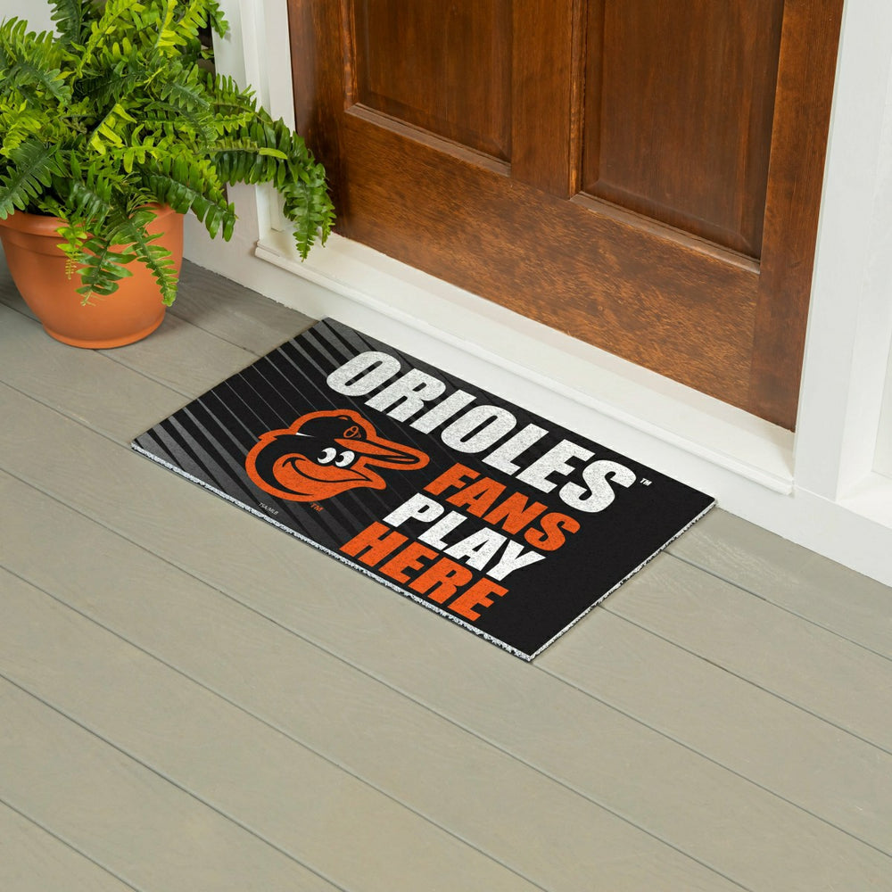 Baltimore Orioles Fan Mat, 28"x16"