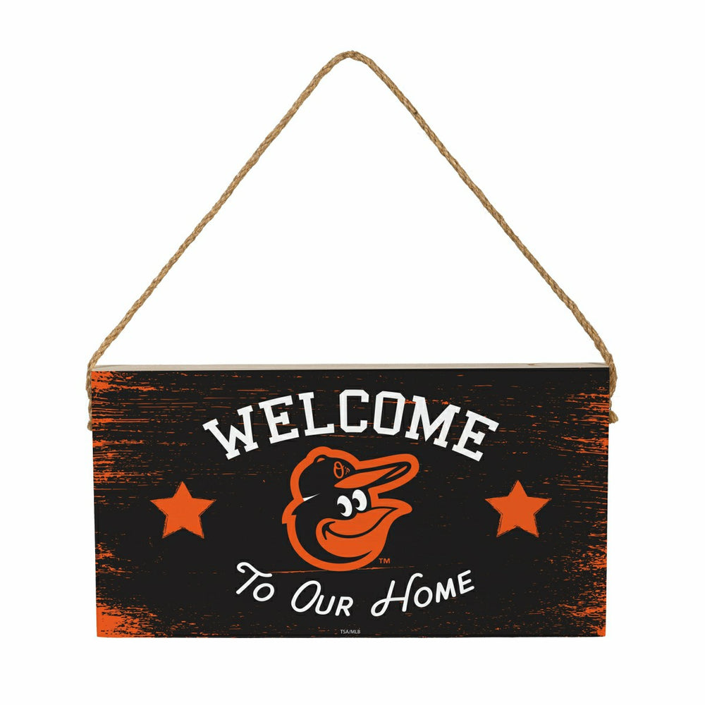 Baltimore Orioles Wood Wall Sign, 6x11