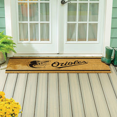 Baltimore Orioles Extra Large One Color Coir Mat, 60"x24"