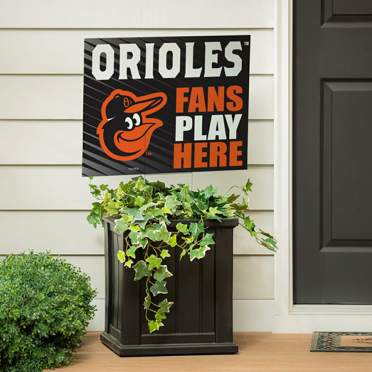 Baltimore Orioles Coroplast Yard Sign "Fans Play Here"