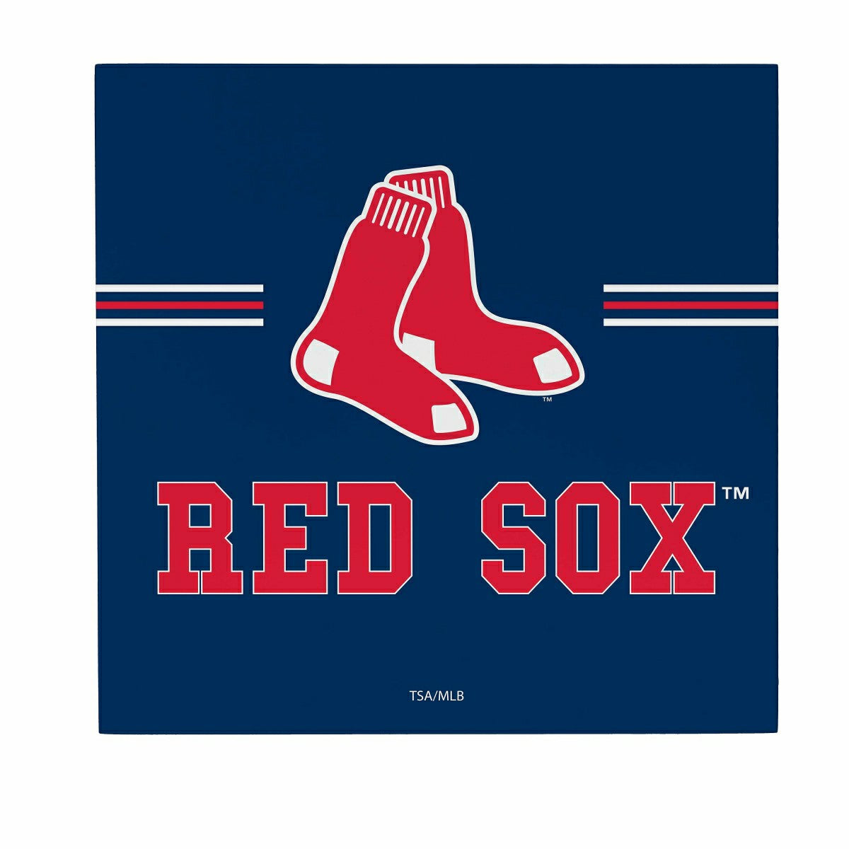 Boston Red Sox Wood Wall Sign, 12x12