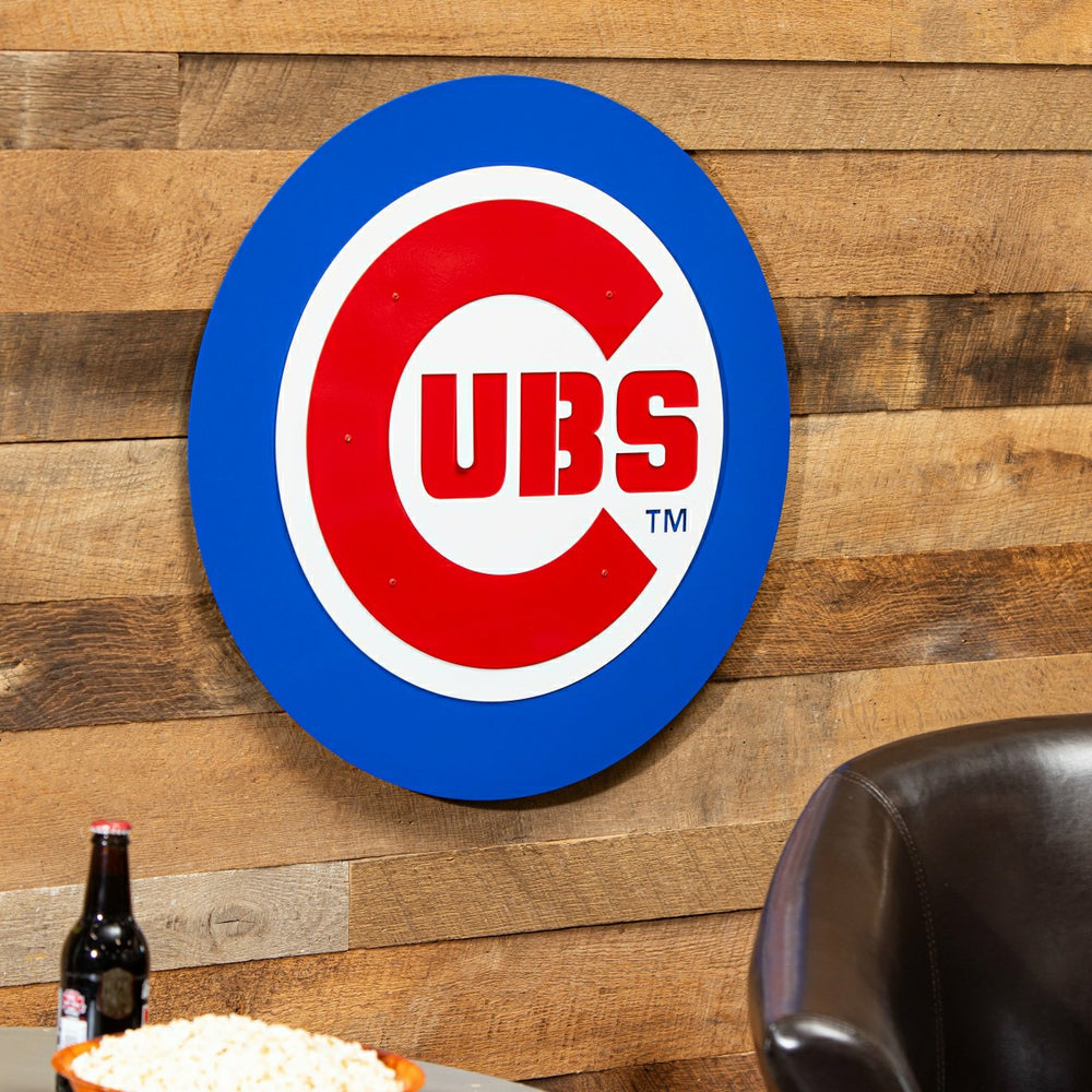Chicago Cubs Premier Metal Wall Art